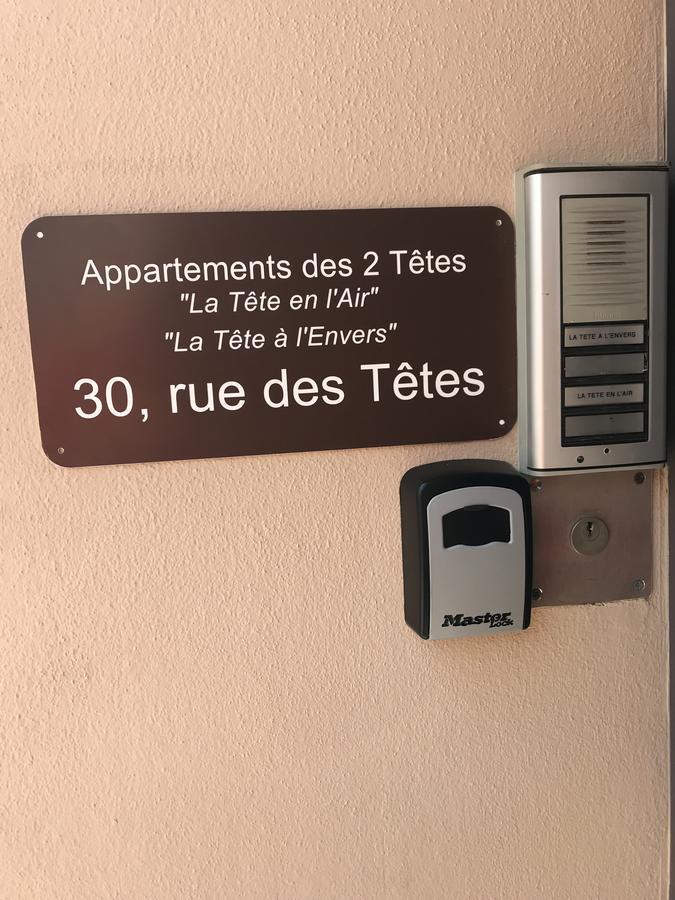 Appartements Des 2 Tetes Colmar Exterior foto